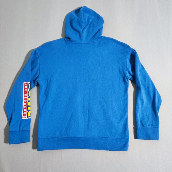 Old Navy Sonic the Hedgehog hoodie boys size XXL (18) blue with graphic design - Picture 4 of 11